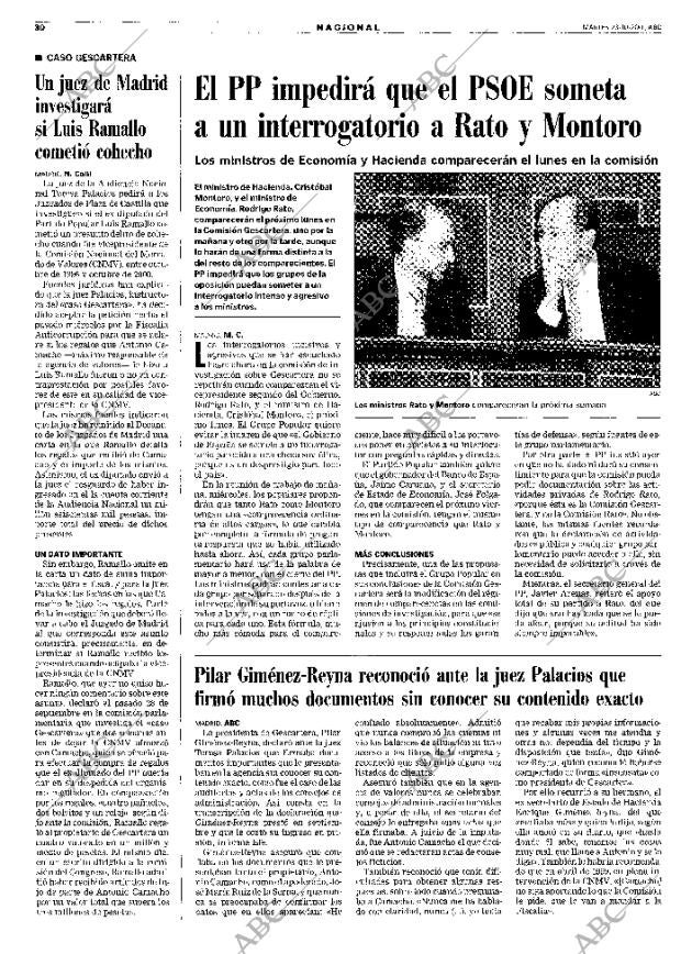 ABC MADRID 23-10-2001 página 30