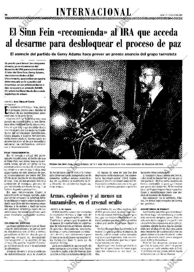 ABC MADRID 23-10-2001 página 38