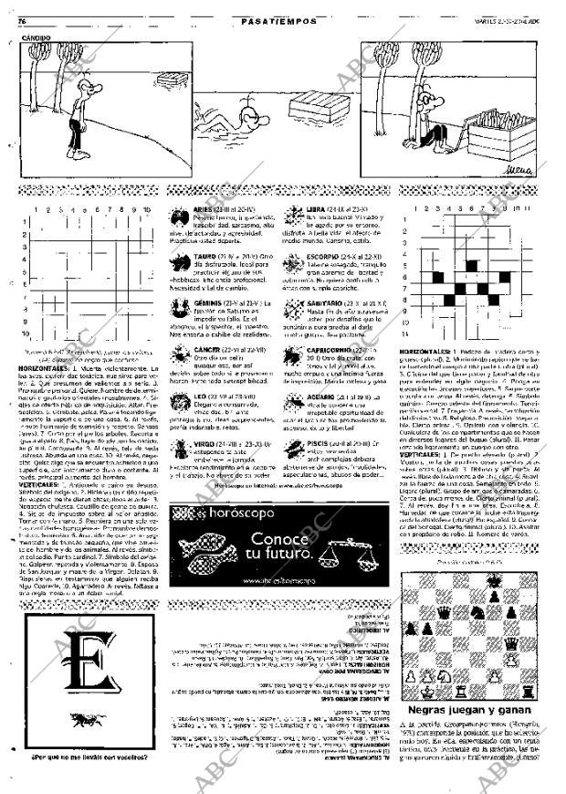 ABC MADRID 23-10-2001 página 76