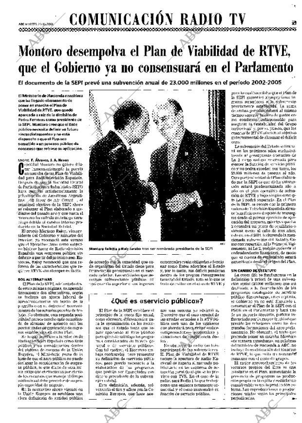 ABC MADRID 23-10-2001 página 83