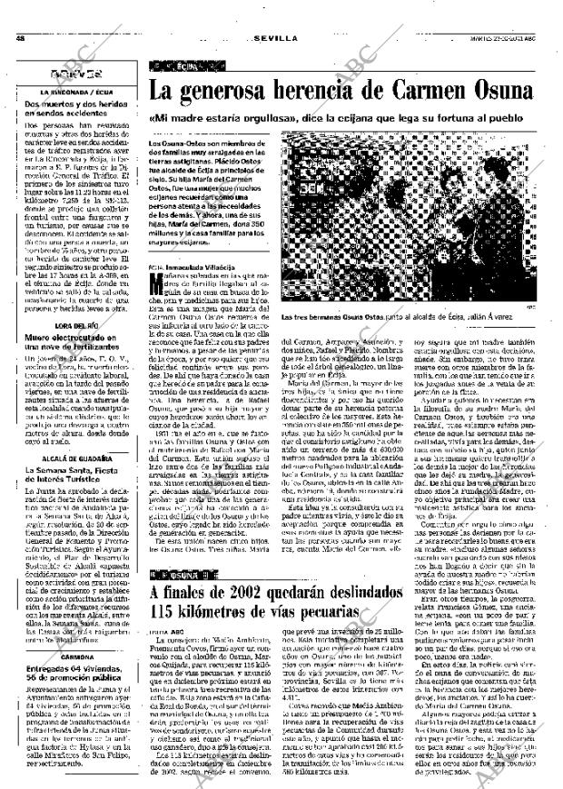 ABC SEVILLA 23-10-2001 página 48
