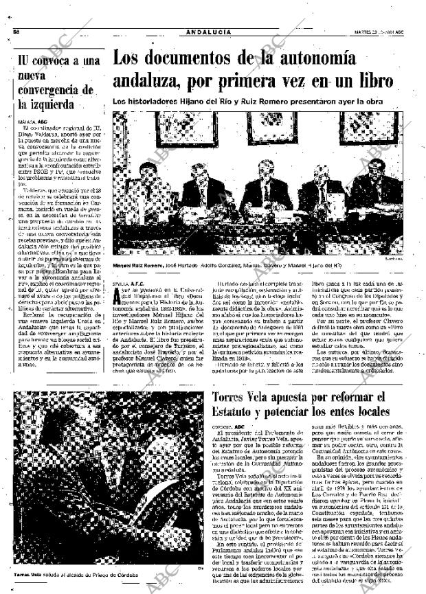 ABC SEVILLA 23-10-2001 página 58