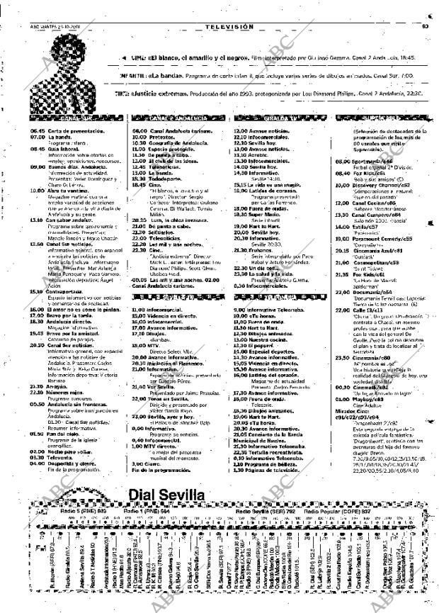 ABC SEVILLA 23-10-2001 página 93
