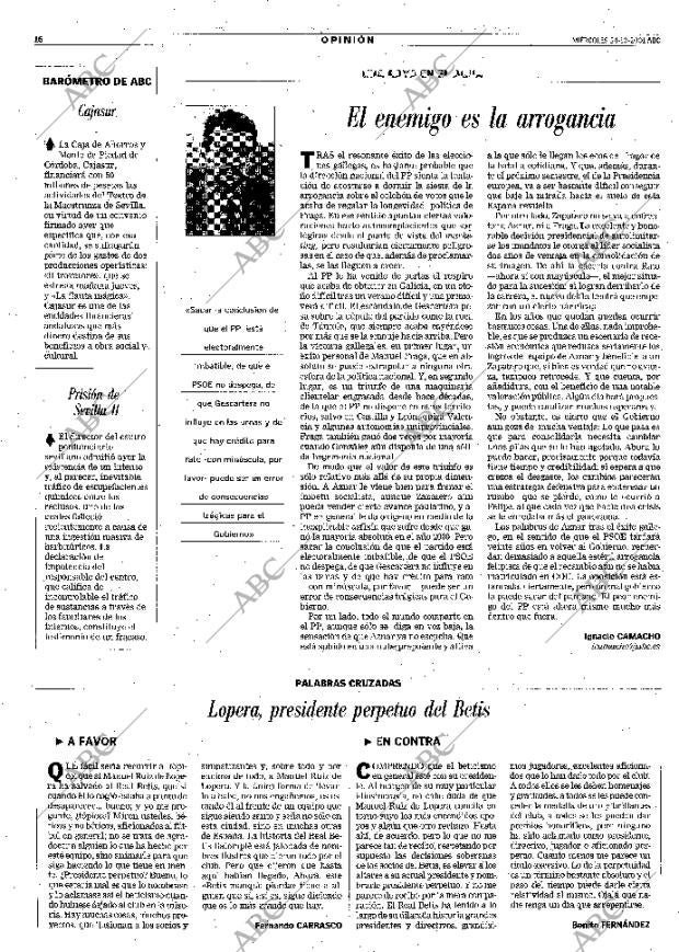 ABC SEVILLA 24-10-2001 página 16