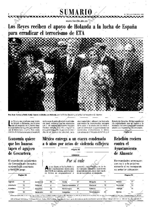 ABC SEVILLA 24-10-2001 página 2