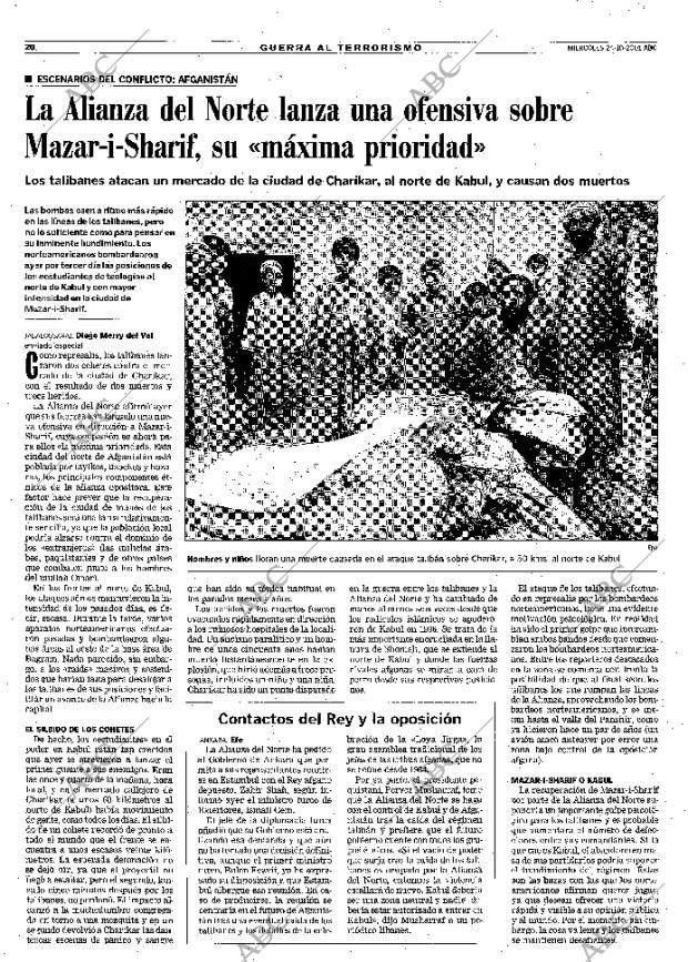 ABC SEVILLA 24-10-2001 página 20