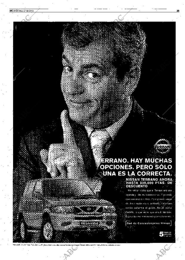 ABC SEVILLA 24-10-2001 página 25