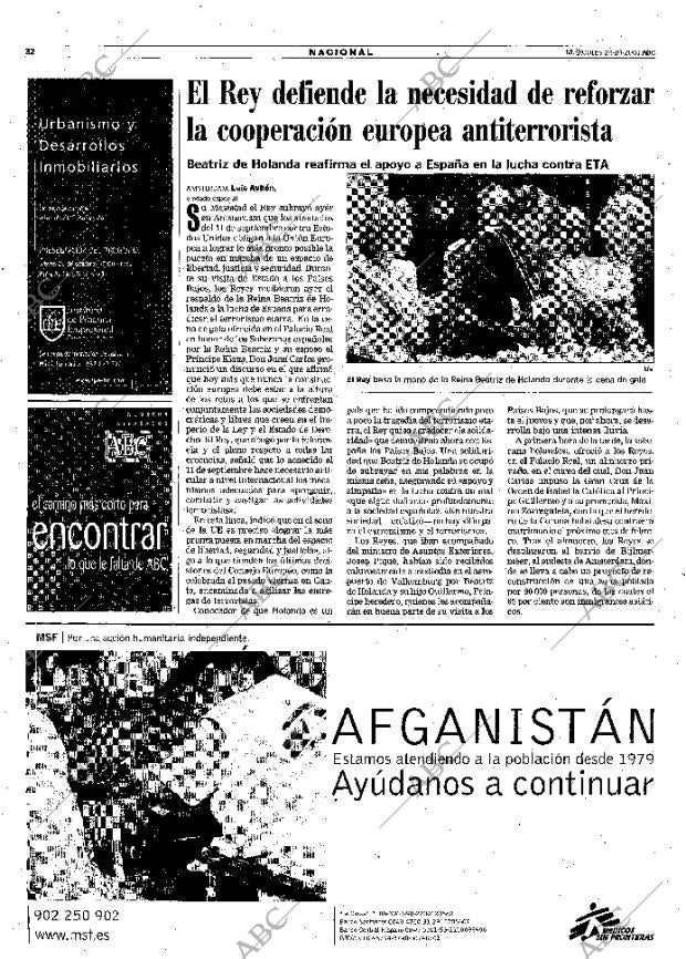 ABC SEVILLA 24-10-2001 página 32