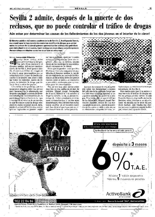ABC SEVILLA 24-10-2001 página 41