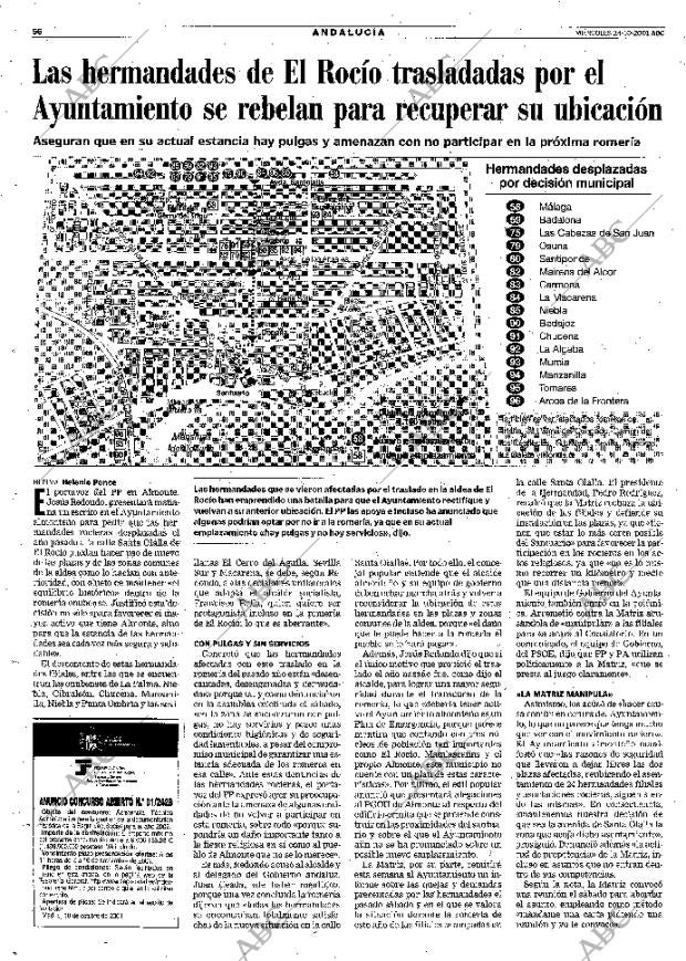 ABC SEVILLA 24-10-2001 página 56