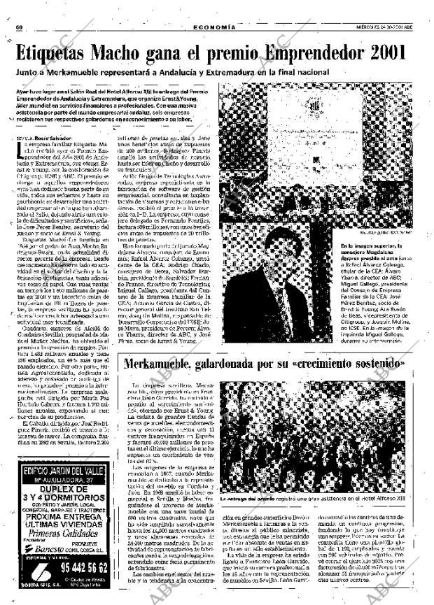 ABC SEVILLA 24-10-2001 página 60
