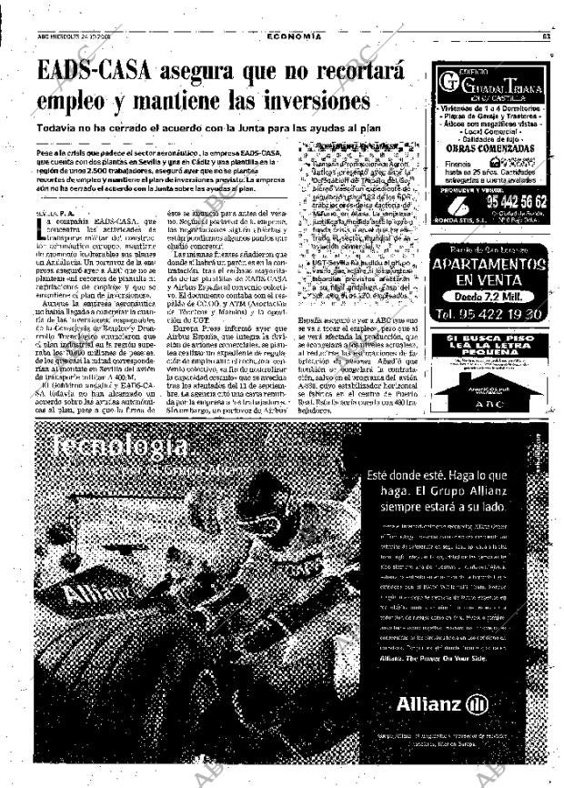 ABC SEVILLA 24-10-2001 página 63