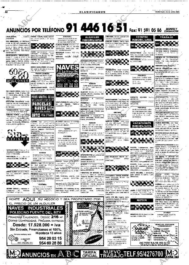 ABC SEVILLA 24-10-2001 página 82