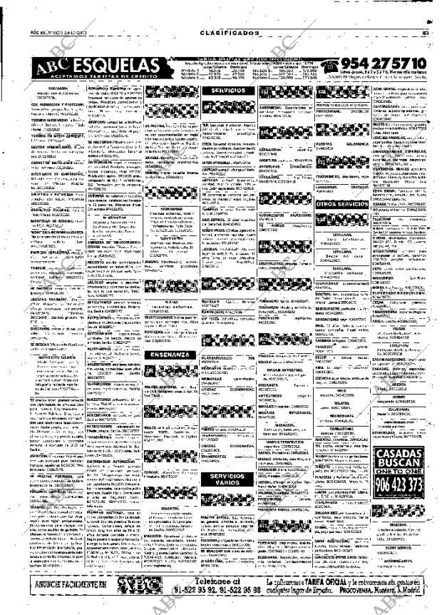 ABC SEVILLA 24-10-2001 página 83
