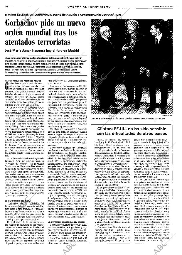 ABC MADRID 26-10-2001 página 24