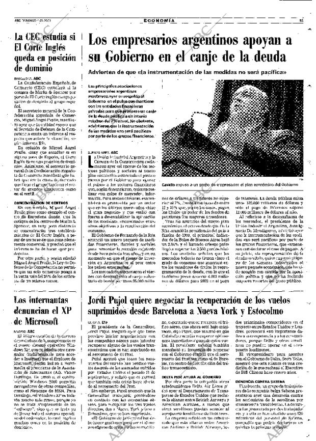 ABC MADRID 04-11-2001 página 51