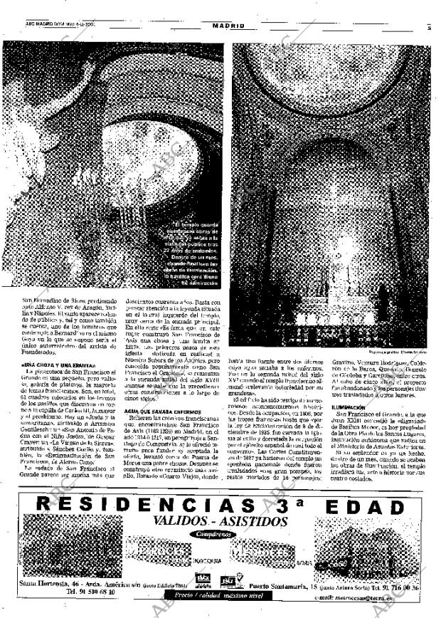 ABC MADRID 04-11-2001 página 89