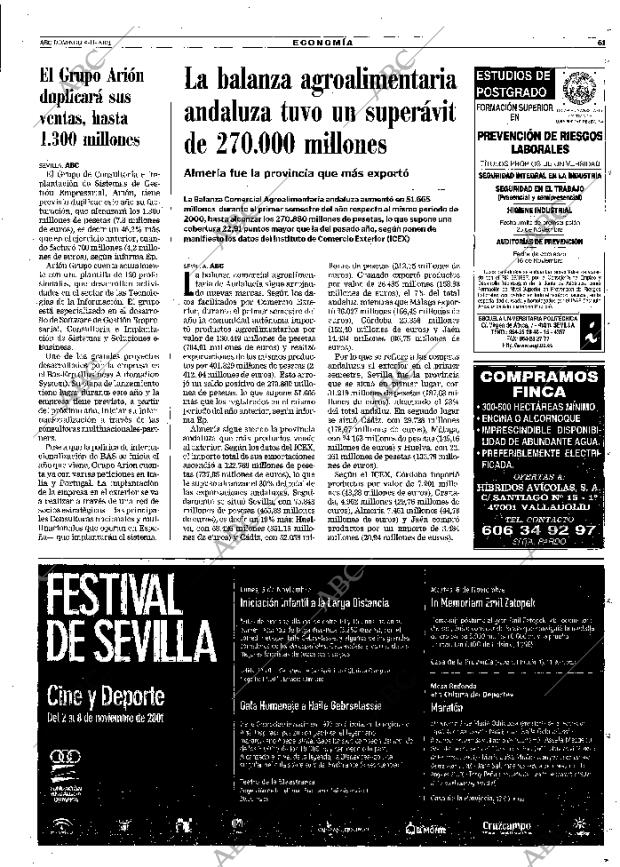 ABC SEVILLA 04-11-2001 página 61