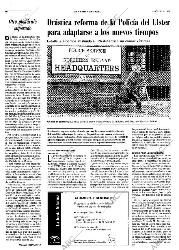 ABC MADRID 05-11-2001 página 40
