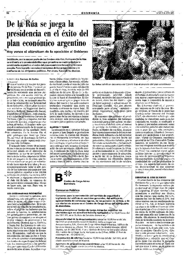 ABC MADRID 05-11-2001 página 52