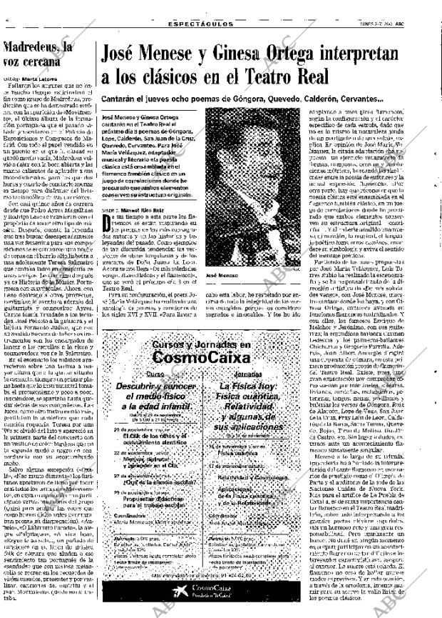 ABC MADRID 05-11-2001 página 78