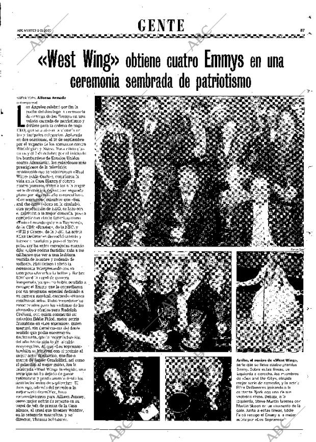ABC SEVILLA 06-11-2001 página 87