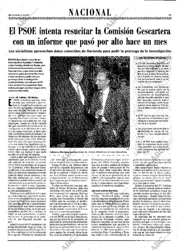 ABC MADRID 11-11-2001 página 27