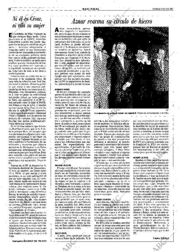 ABC MADRID 11-11-2001 página 28