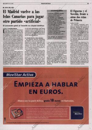 ABC MADRID 13-11-2001 página 65