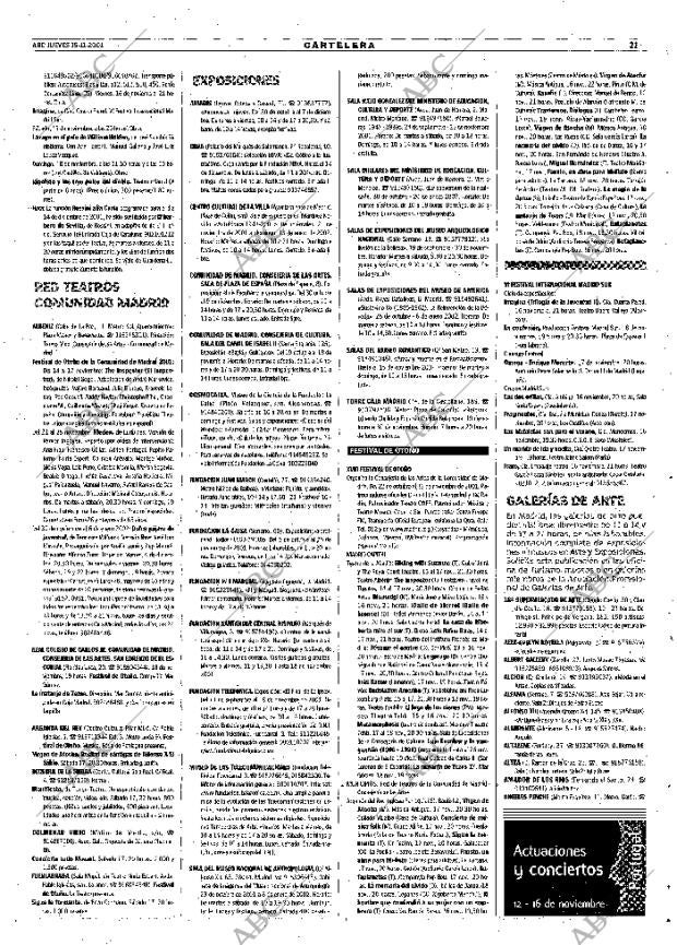 ABC MADRID 15-11-2001 página 113