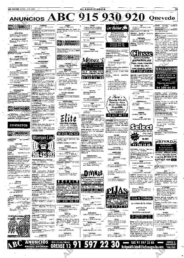 ABC MADRID 15-11-2001 página 121