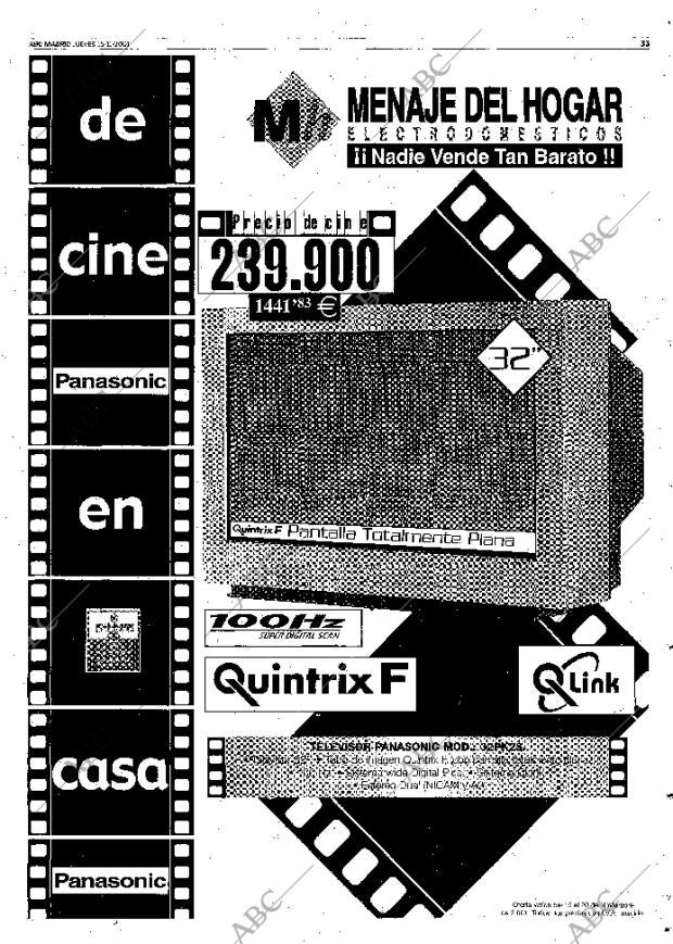 ABC MADRID 15-11-2001 página 125