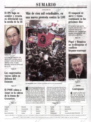 ABC MADRID 15-11-2001 página 2