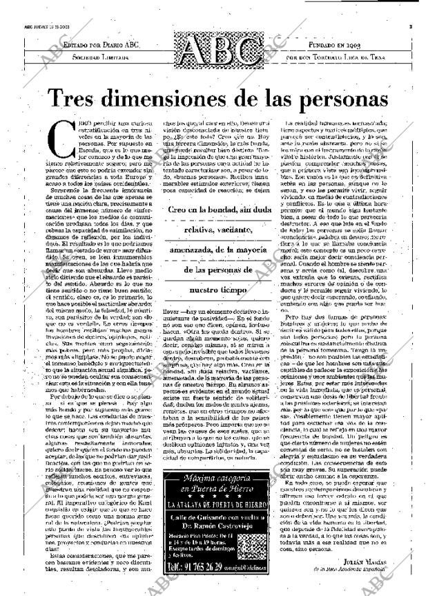 ABC MADRID 15-11-2001 página 3