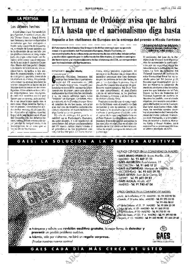 ABC MADRID 15-11-2001 página 38