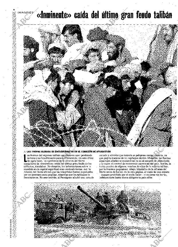 ABC MADRID 15-11-2001 página 4