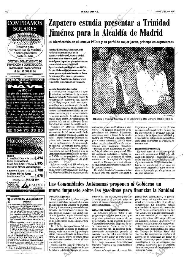 ABC MADRID 15-11-2001 página 40