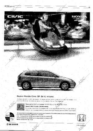 ABC MADRID 15-11-2001 página 43