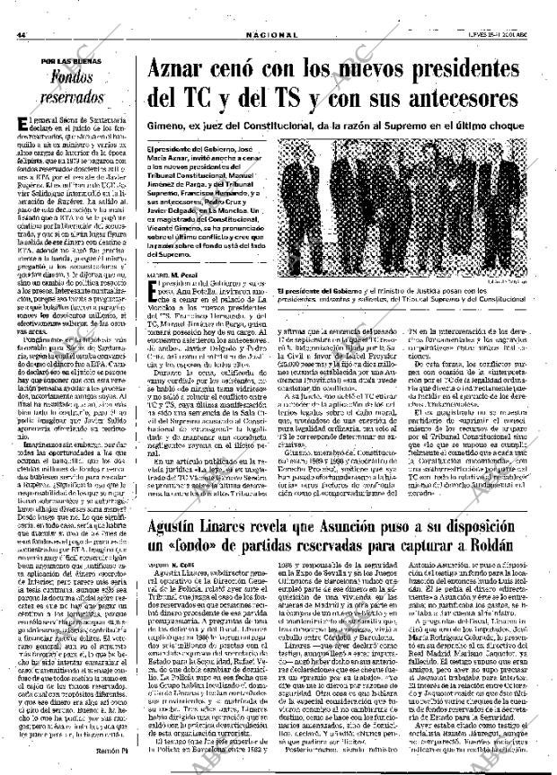 ABC MADRID 15-11-2001 página 44
