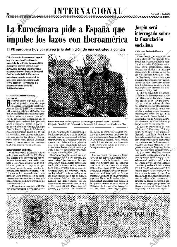 ABC MADRID 15-11-2001 página 46