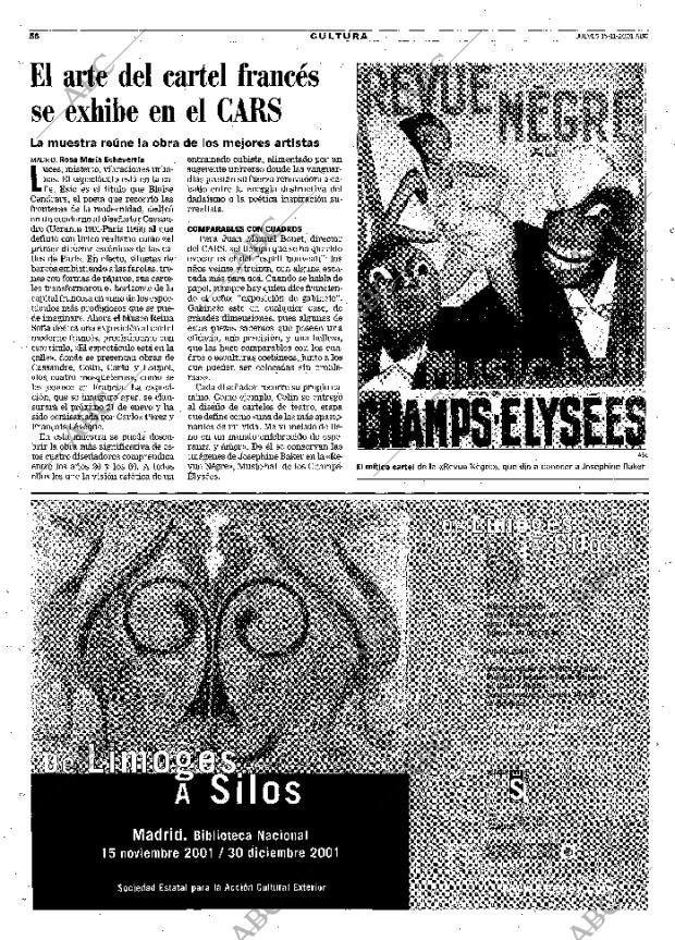 ABC MADRID 15-11-2001 página 56