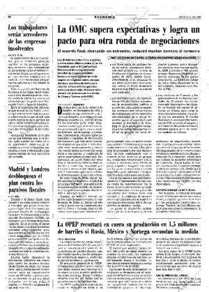 ABC MADRID 15-11-2001 página 58