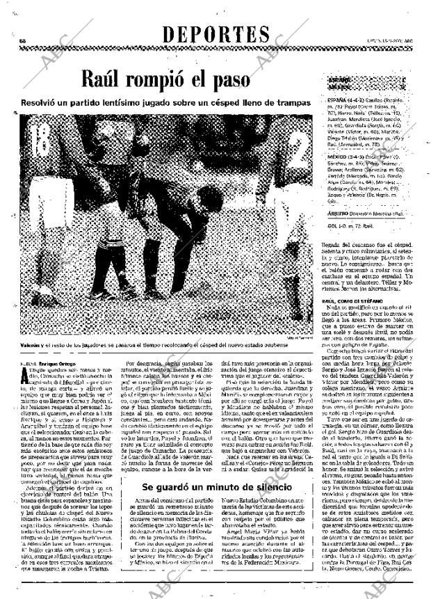 ABC MADRID 15-11-2001 página 68