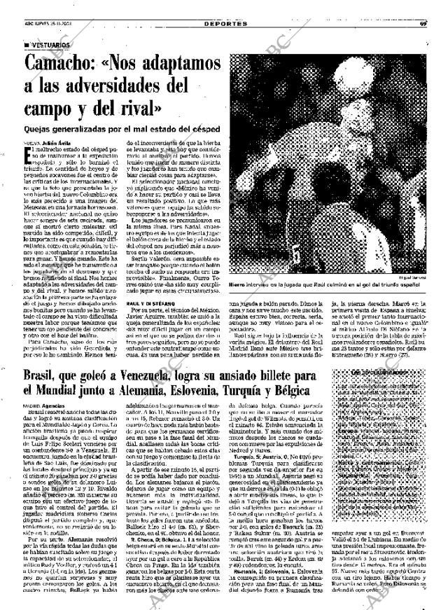 ABC MADRID 15-11-2001 página 69