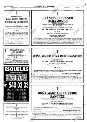 ABC MADRID 15-11-2001 página 77