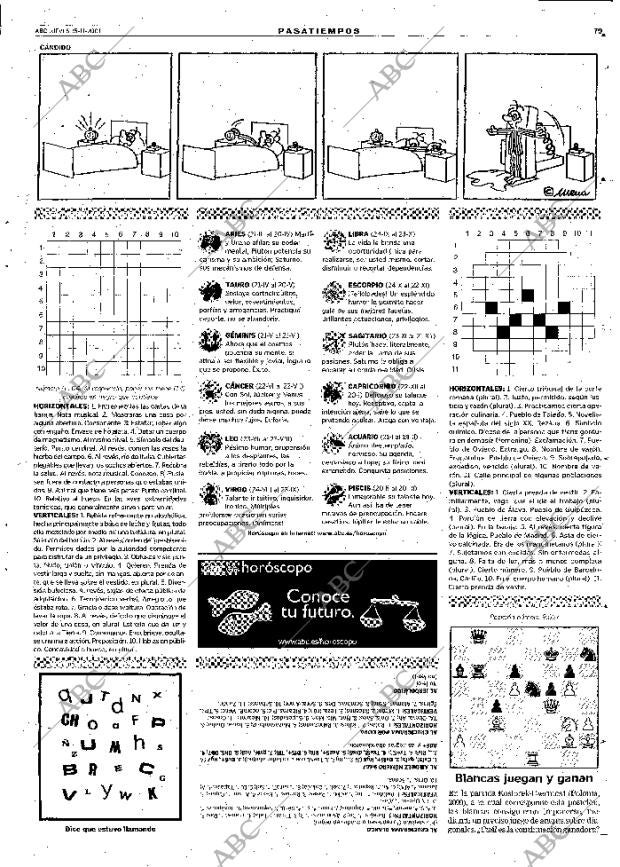 ABC MADRID 15-11-2001 página 79