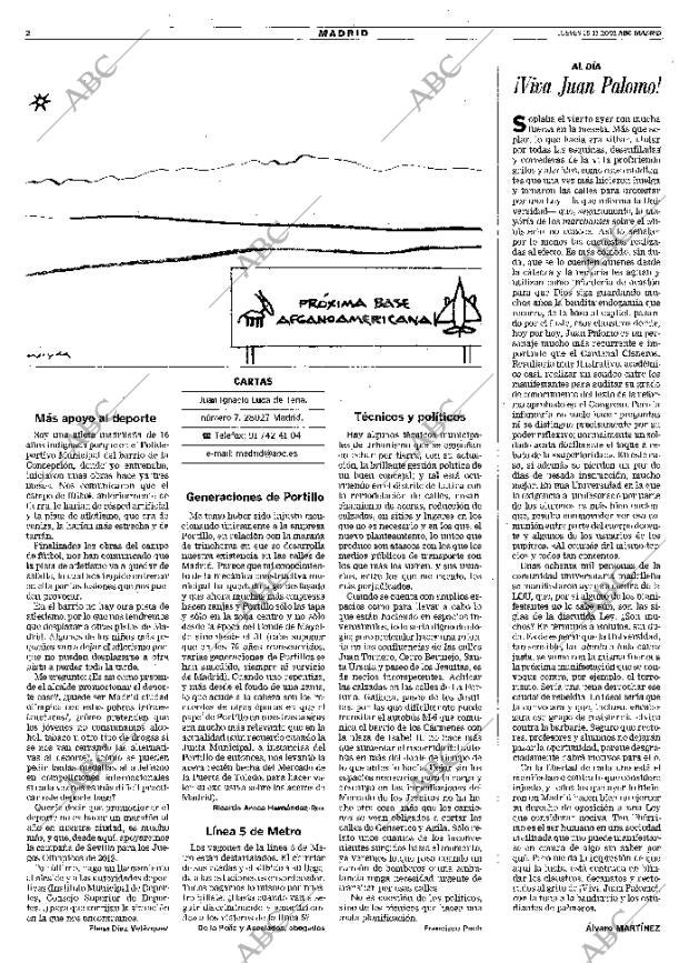 ABC MADRID 15-11-2001 página 94