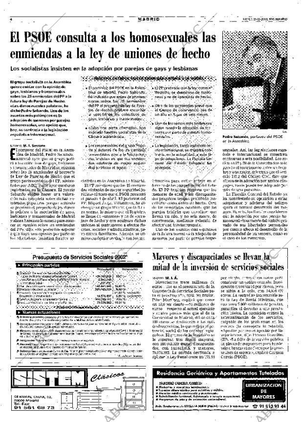 ABC MADRID 15-11-2001 página 96