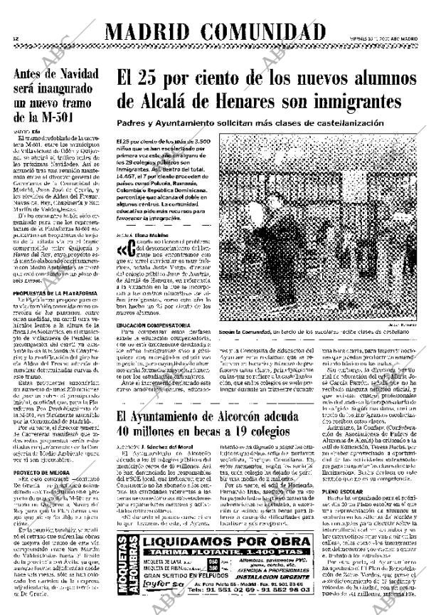 ABC MADRID 16-11-2001 página 100