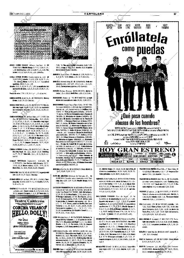 ABC MADRID 16-11-2001 página 105